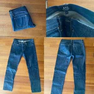 APC jeans excellent condition 32W